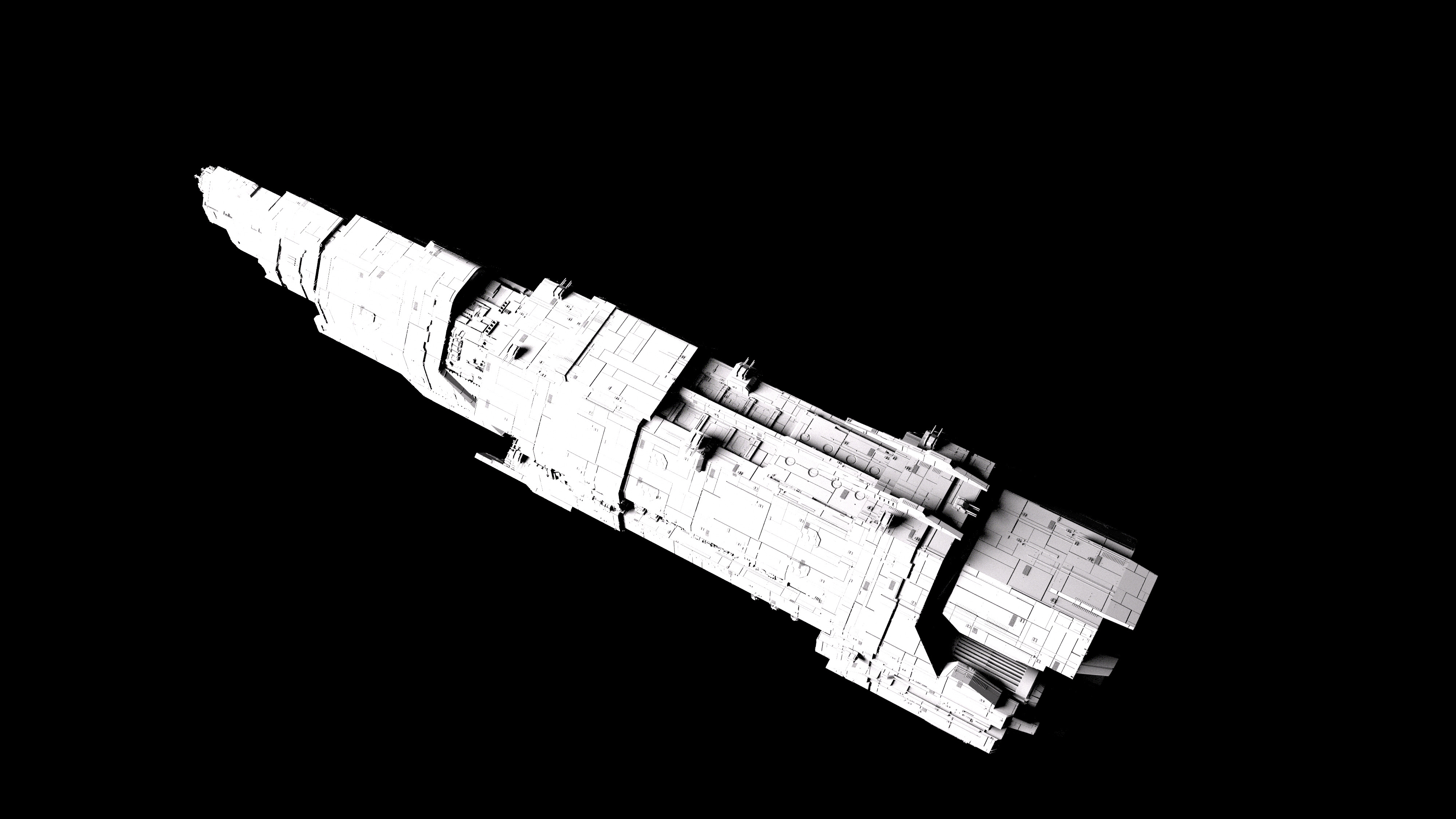Marathon Class Heavy Cruiser 3D model_15