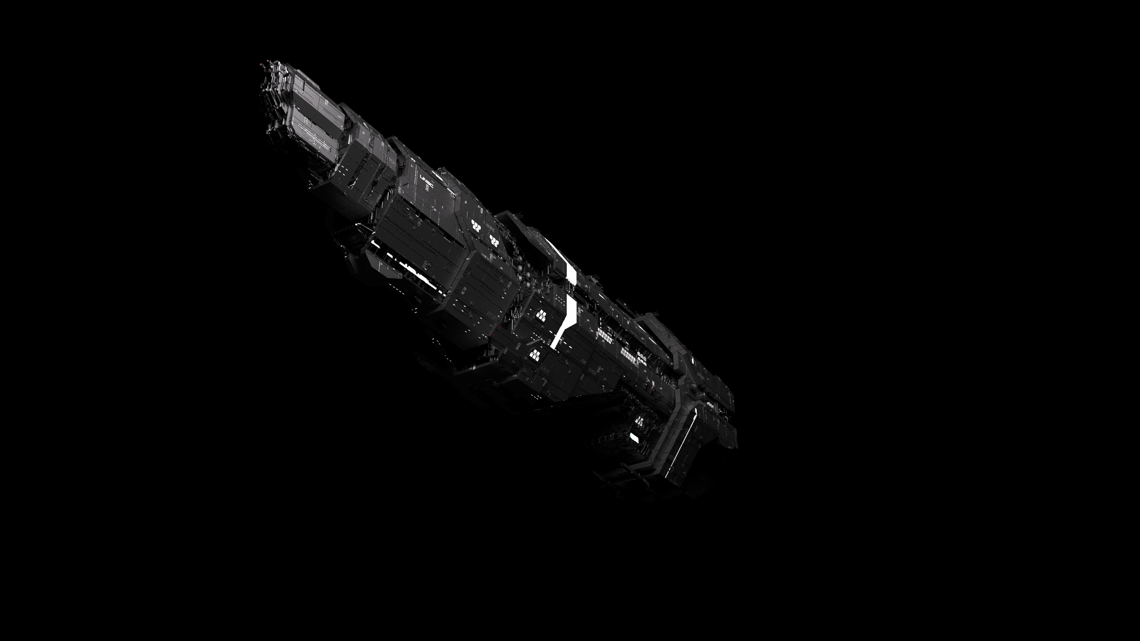 Marathon Class Heavy Cruiser 3D model_8