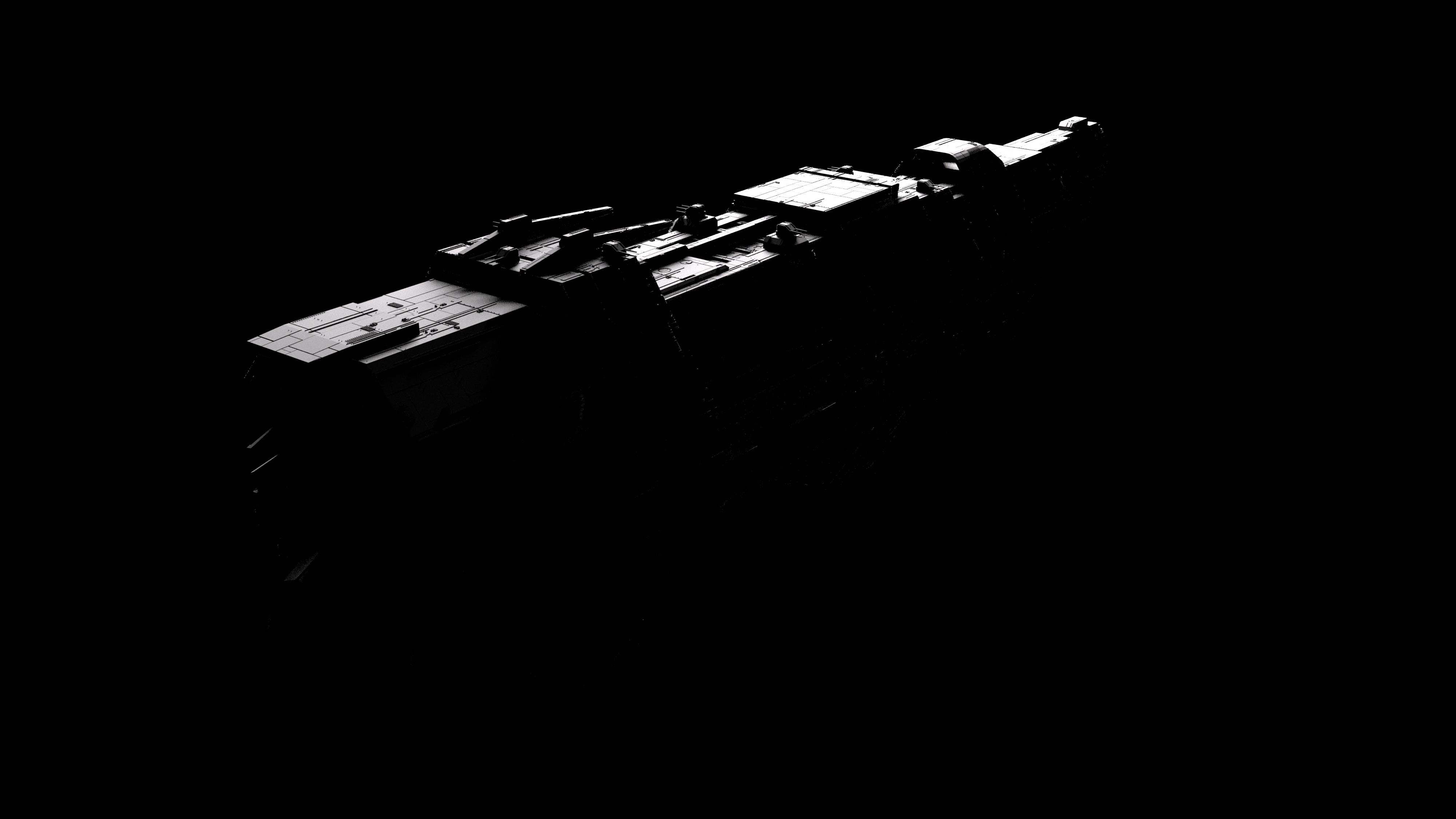 Marathon Class Heavy Cruiser 3D model_7