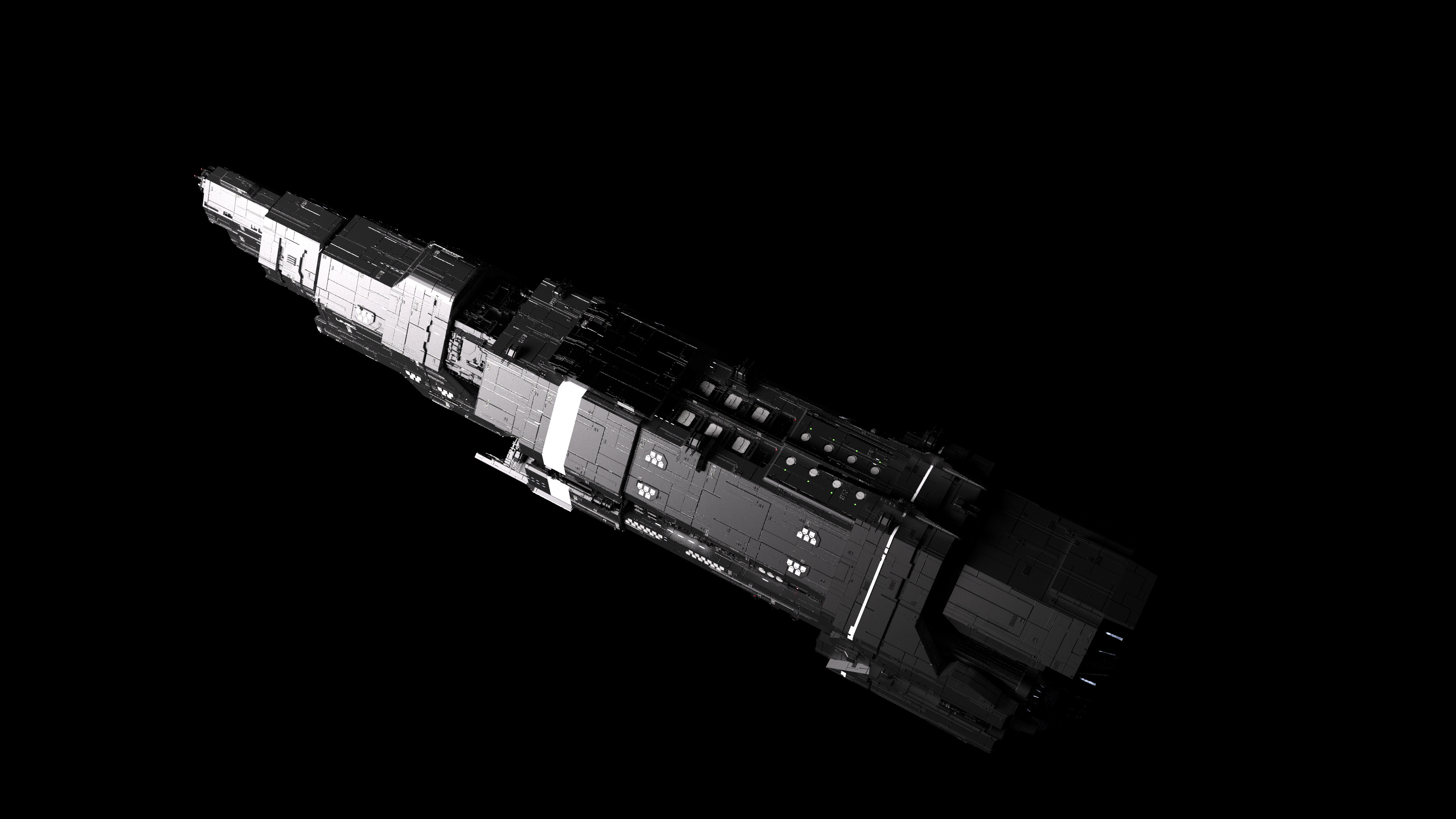 Marathon Class Heavy Cruiser 3D model_14