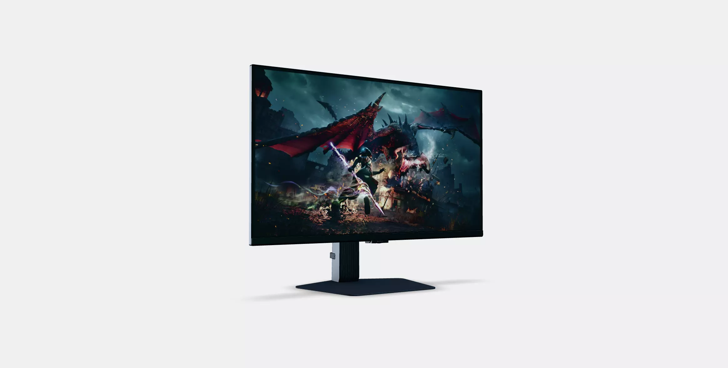 27 Inch Odyssey G5 G50D QHD 180Hz Gaming Monitor 1 3D model_0