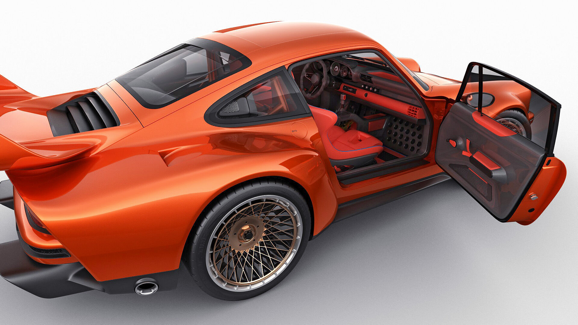 Singer 911 DLS Turbo Track 3D model_19