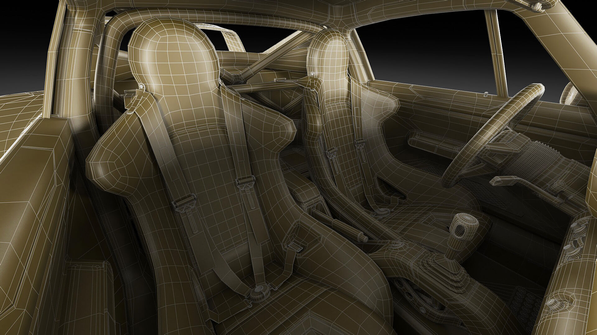 Singer 911 DLS Turbo Track 3D model_37