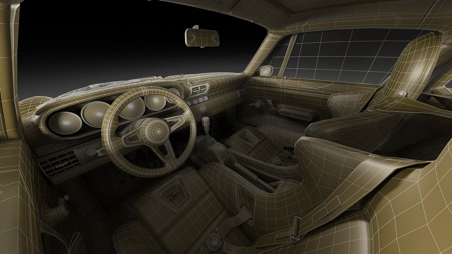 Singer 911 DLS Turbo Track 3D model_36