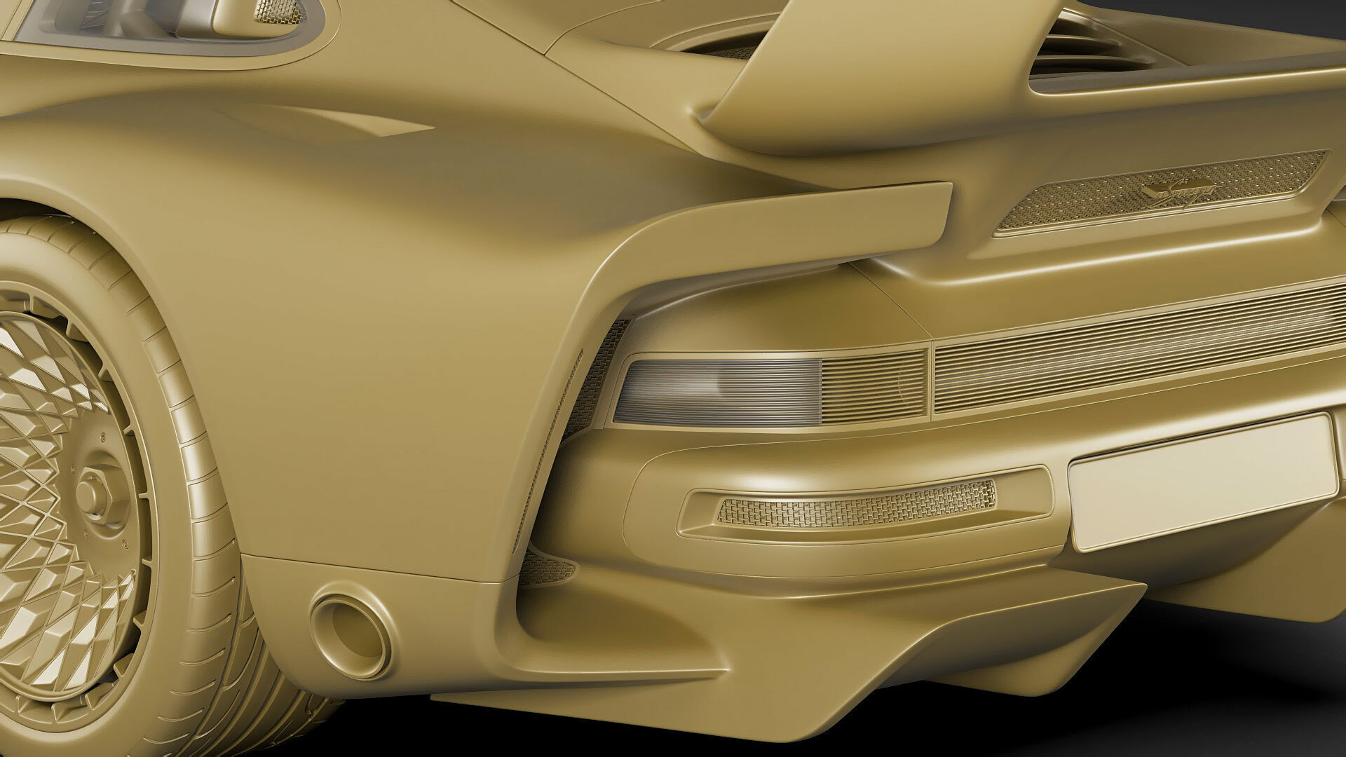 Singer 911 DLS Turbo Track 3D model_31