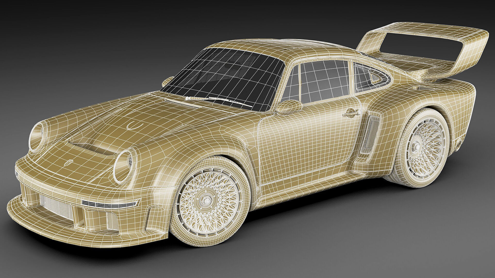 Singer 911 DLS Turbo Track 3D model_34