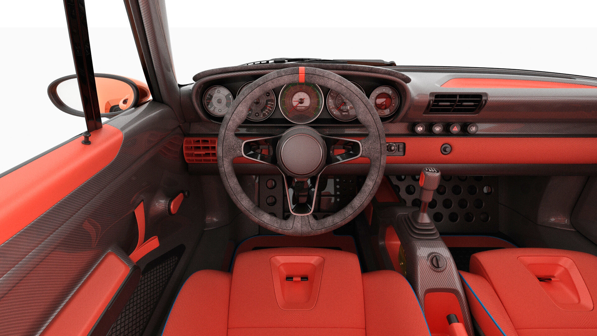 Singer 911 DLS Turbo Track 3D model_23