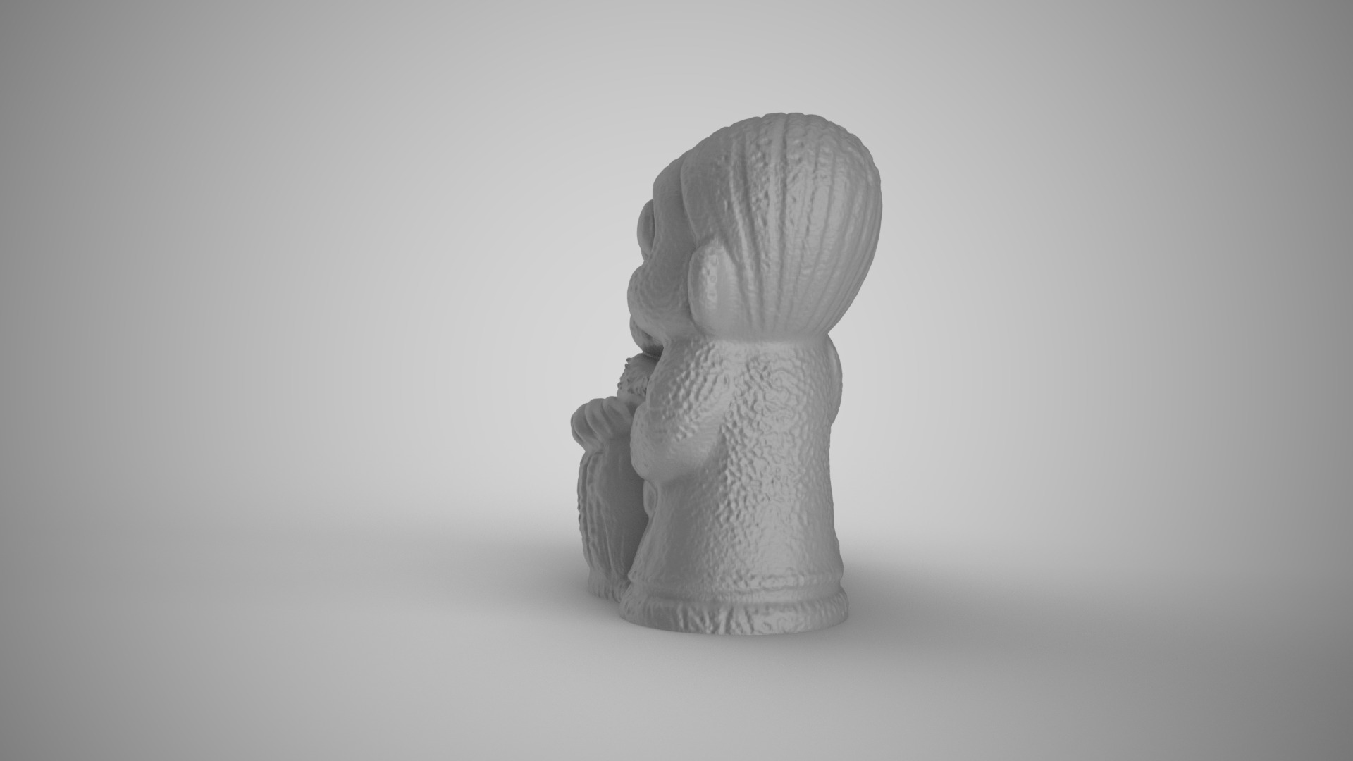 Villagers Pen Holder 3D print model_6