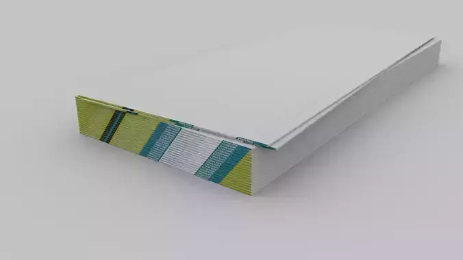 Stacked Gypsum Boards 3D model