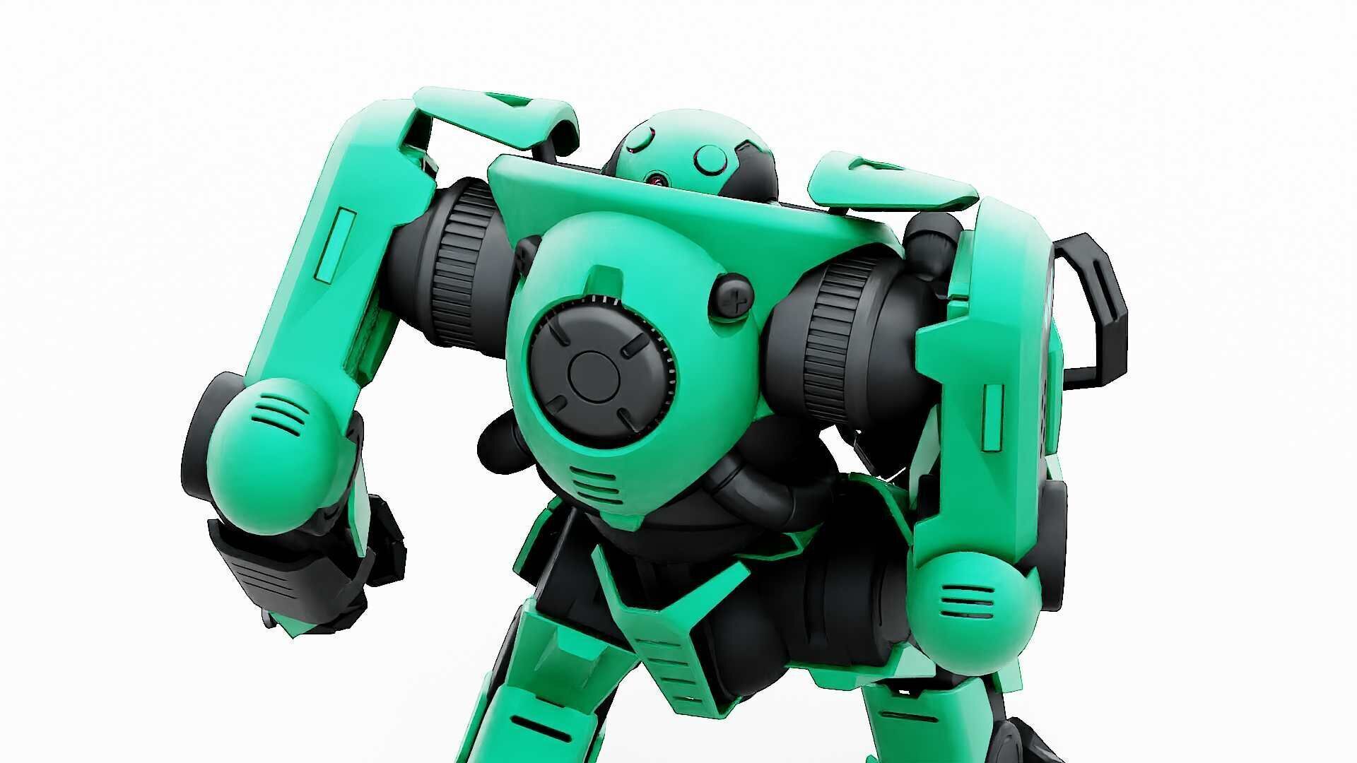 DOOM FIGHTER V-7  Rigged for Unreal Engine - Unity - MIXAMO  3D model_26