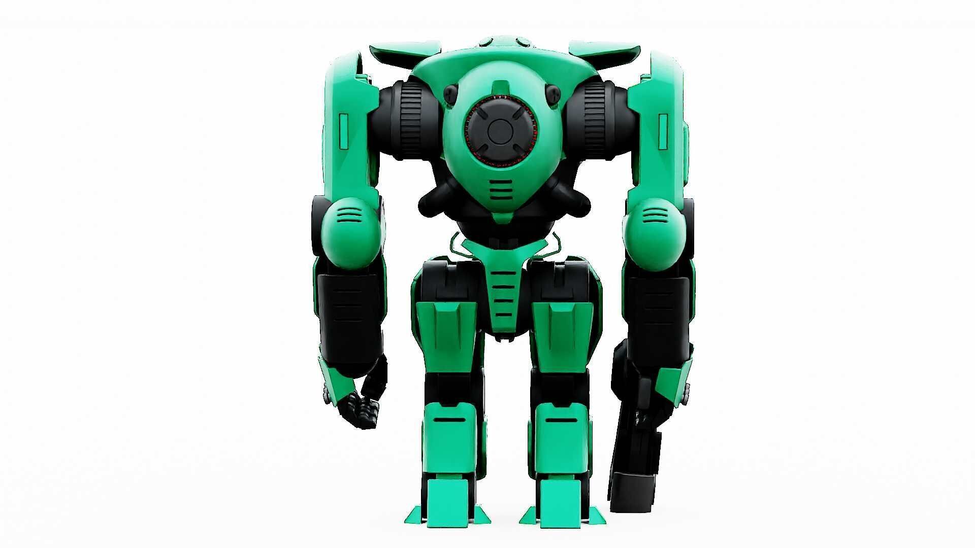 DOOM FIGHTER V-7  Rigged for Unreal Engine - Unity - MIXAMO  3D model_31