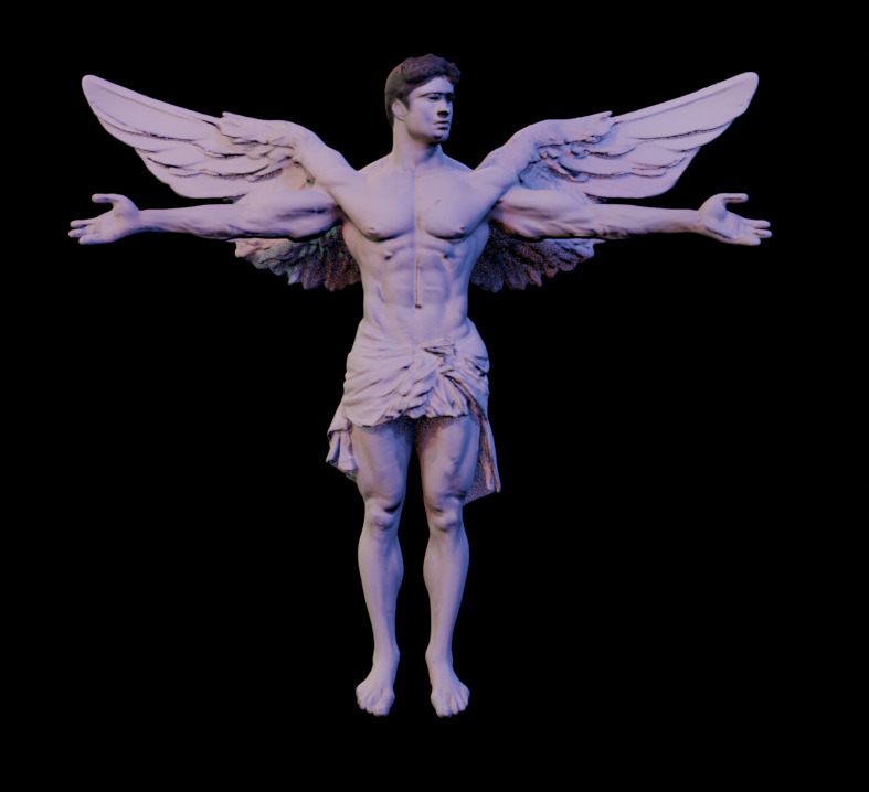Tombstone Angel Megapack 3D print model_6