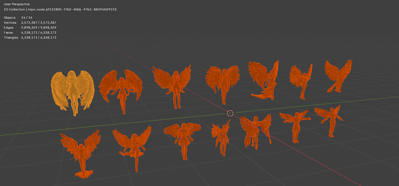 Tombstone Angel Megapack 3D print model_7