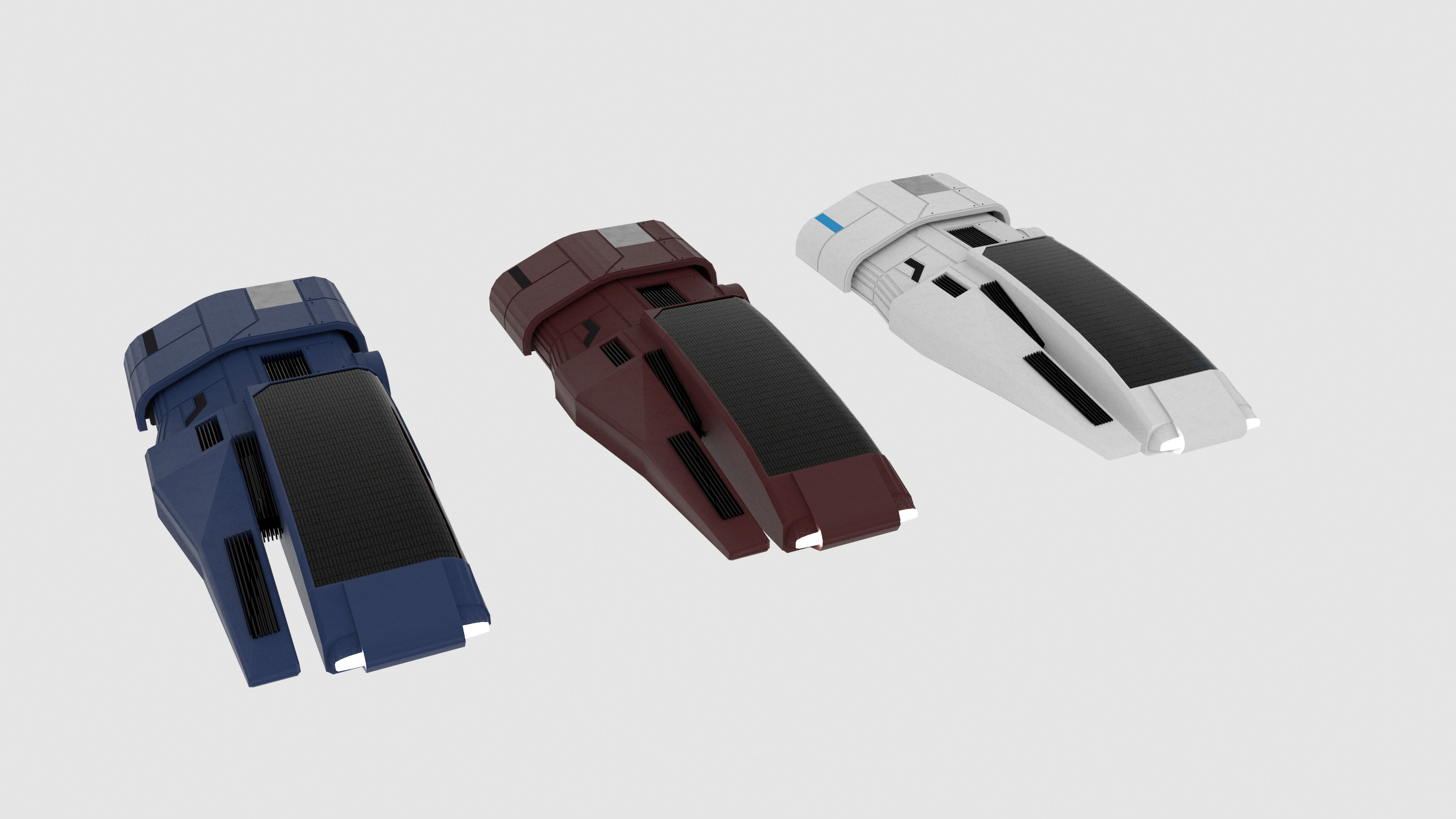 Mass Effect X3M Speeder 3D model_4