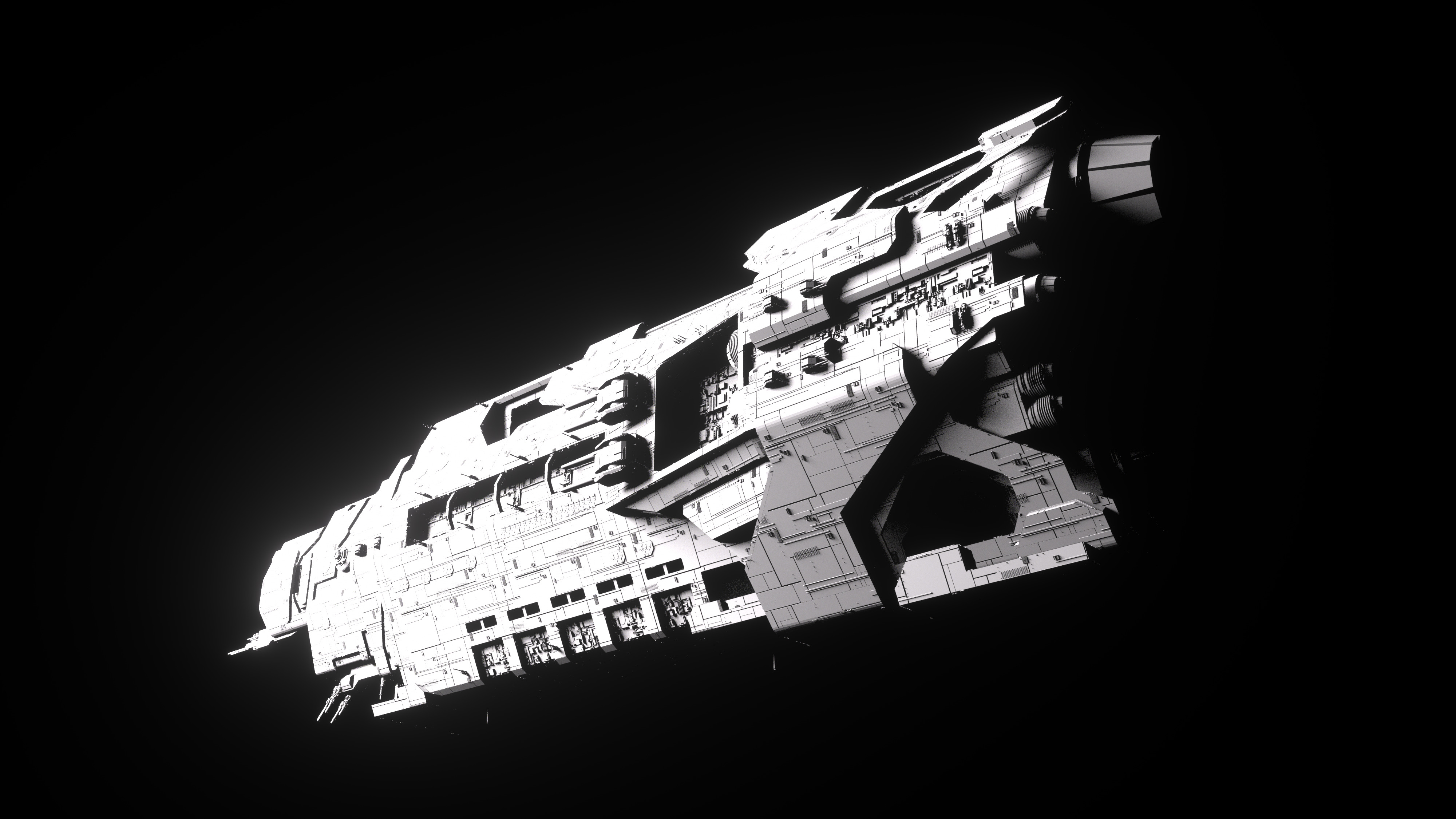 Autumn Class Capital Ship 3D model_12