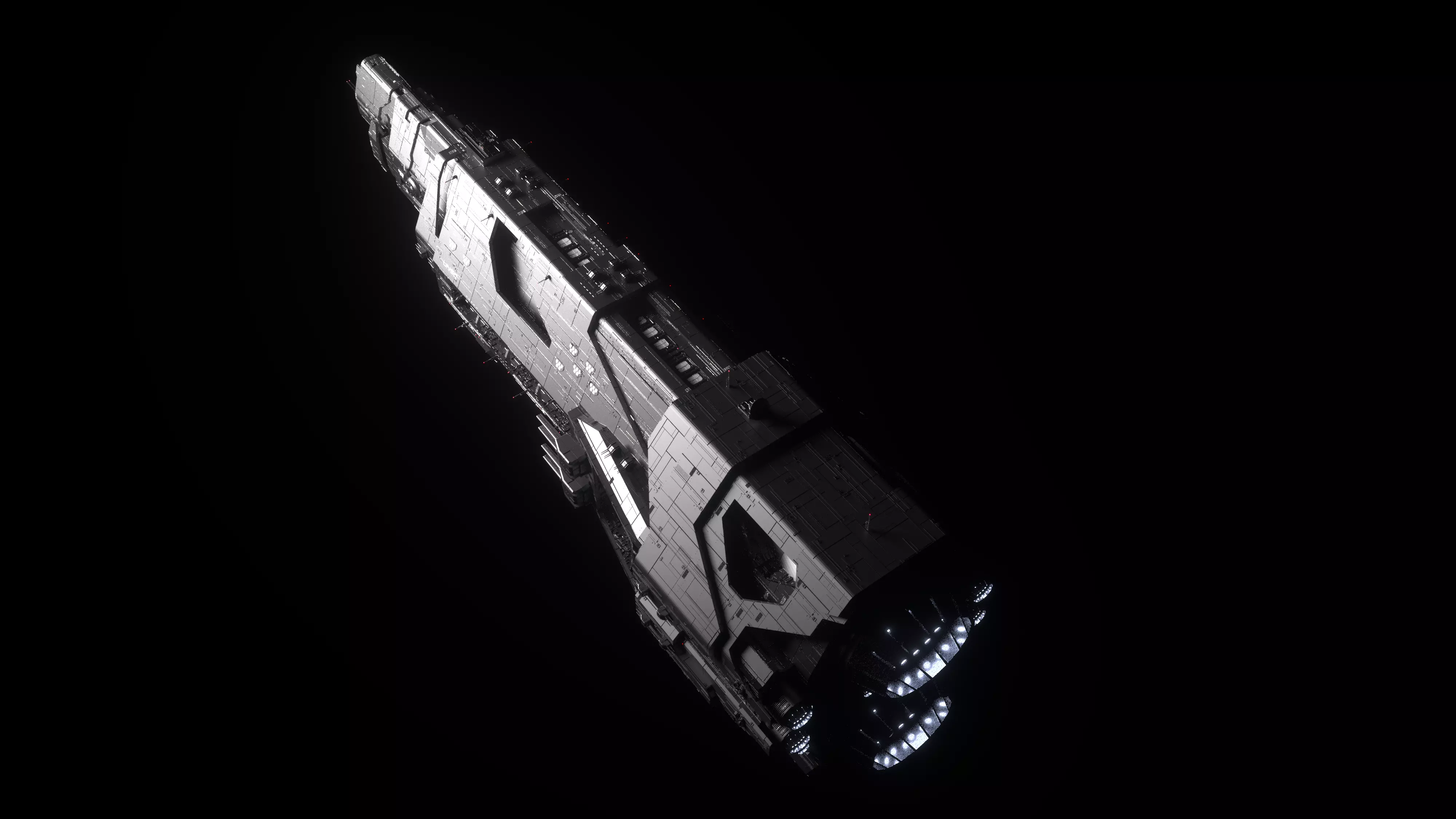 Autumn Class Capital Ship 3D model_0