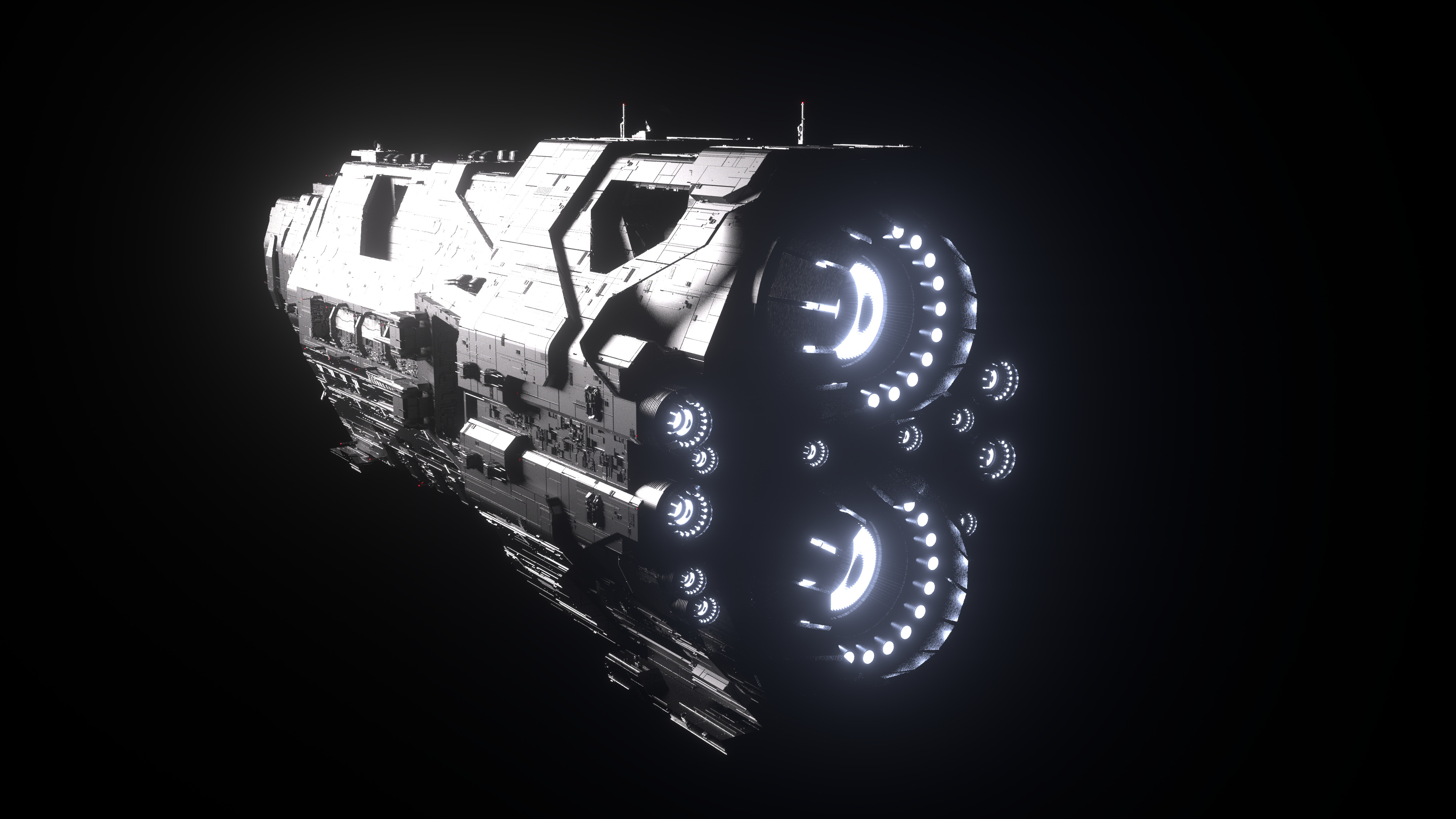 Autumn Class Capital Ship 3D model_3