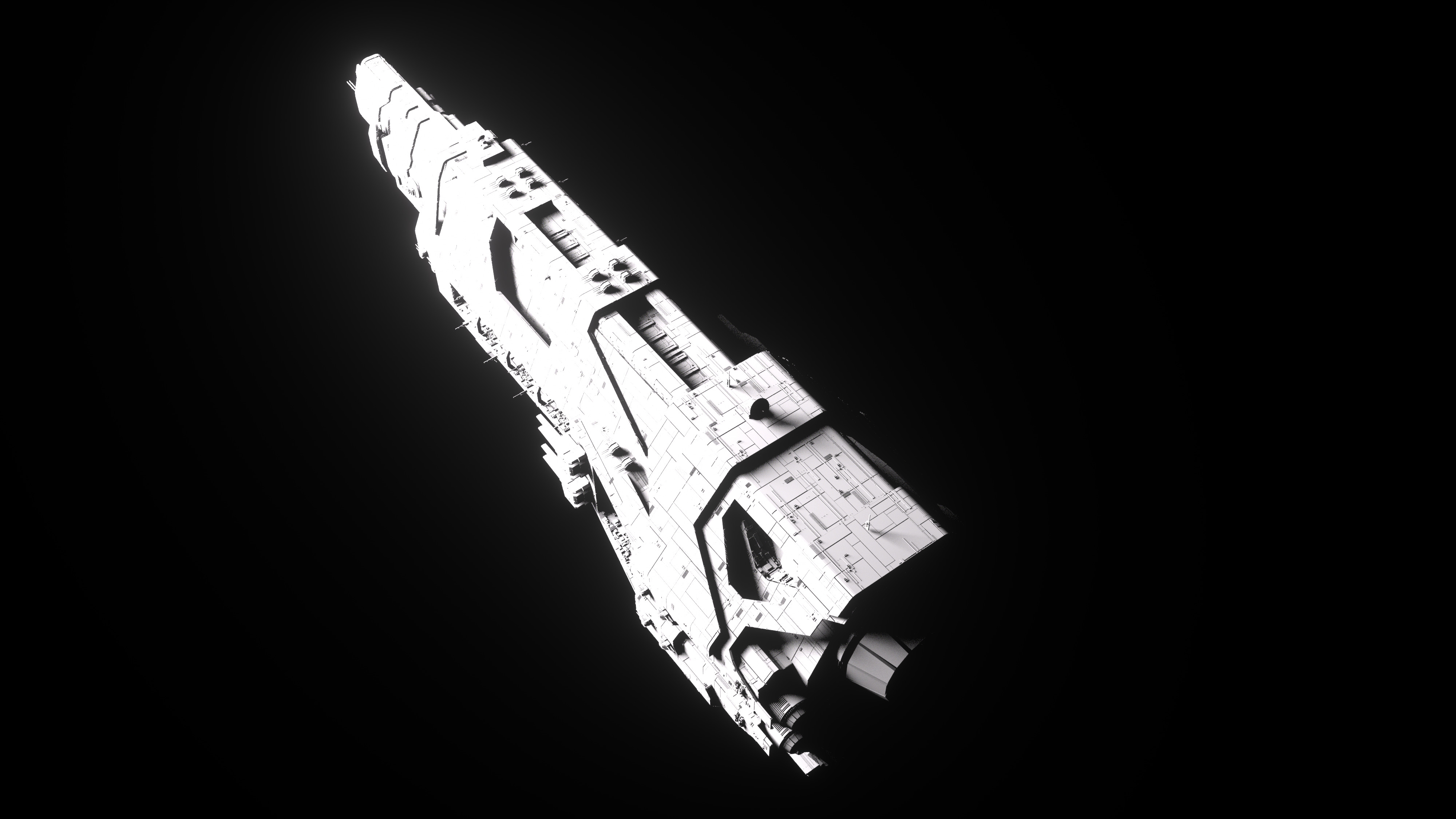 Autumn Class Capital Ship 3D model_10