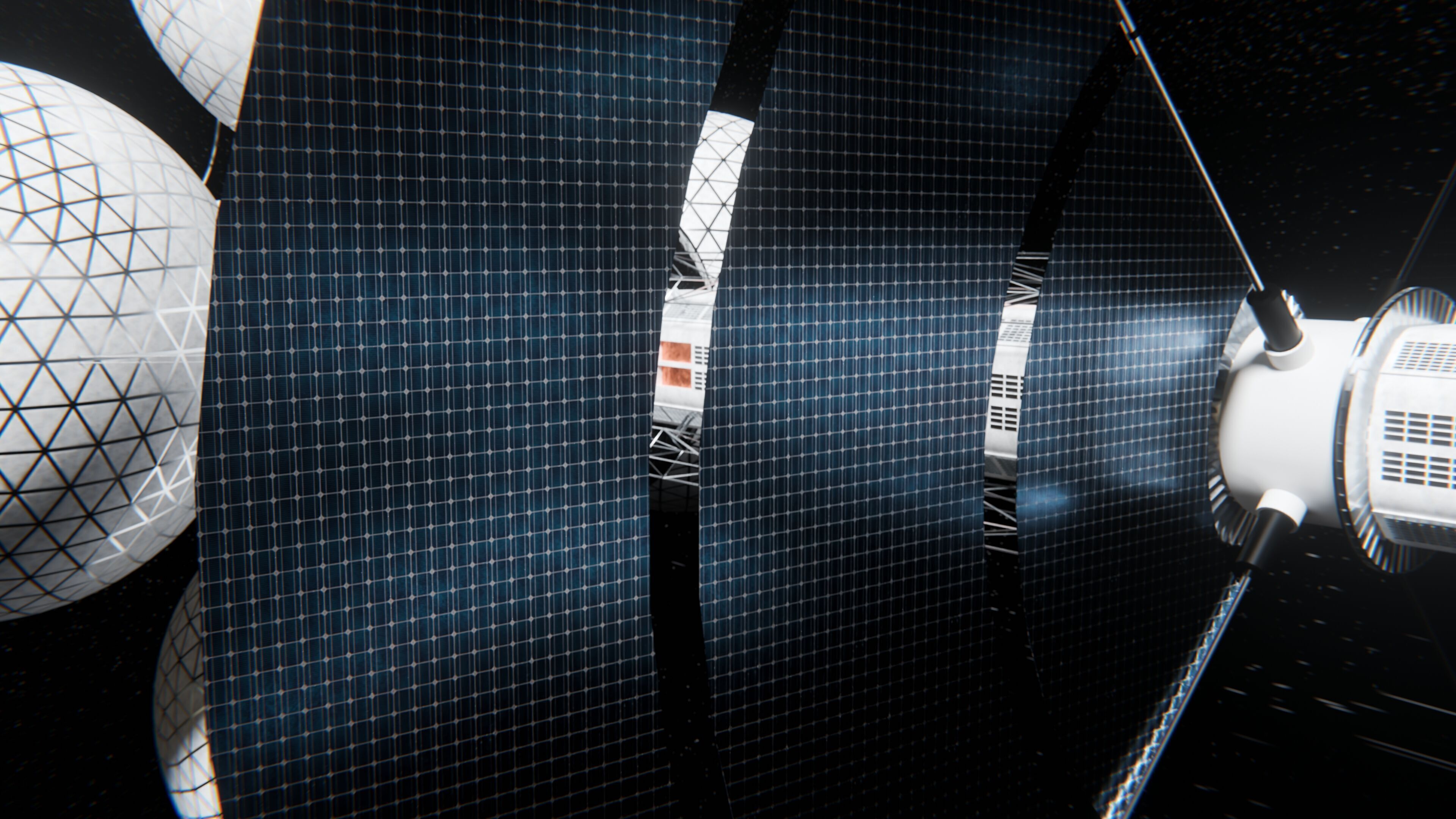 Spacecraft Explorer Animated SciFi 3D model_8