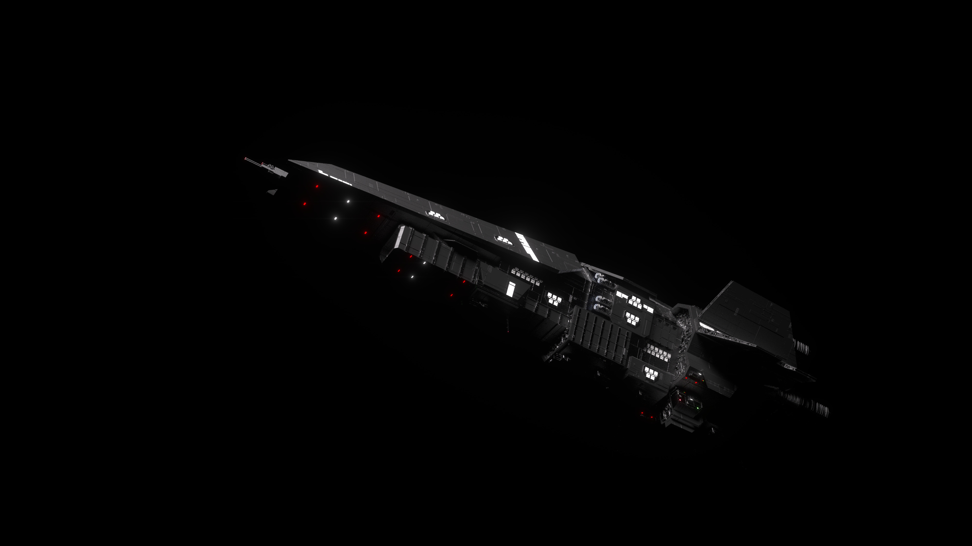 Halberd Class Light Destroyer 3D model_5