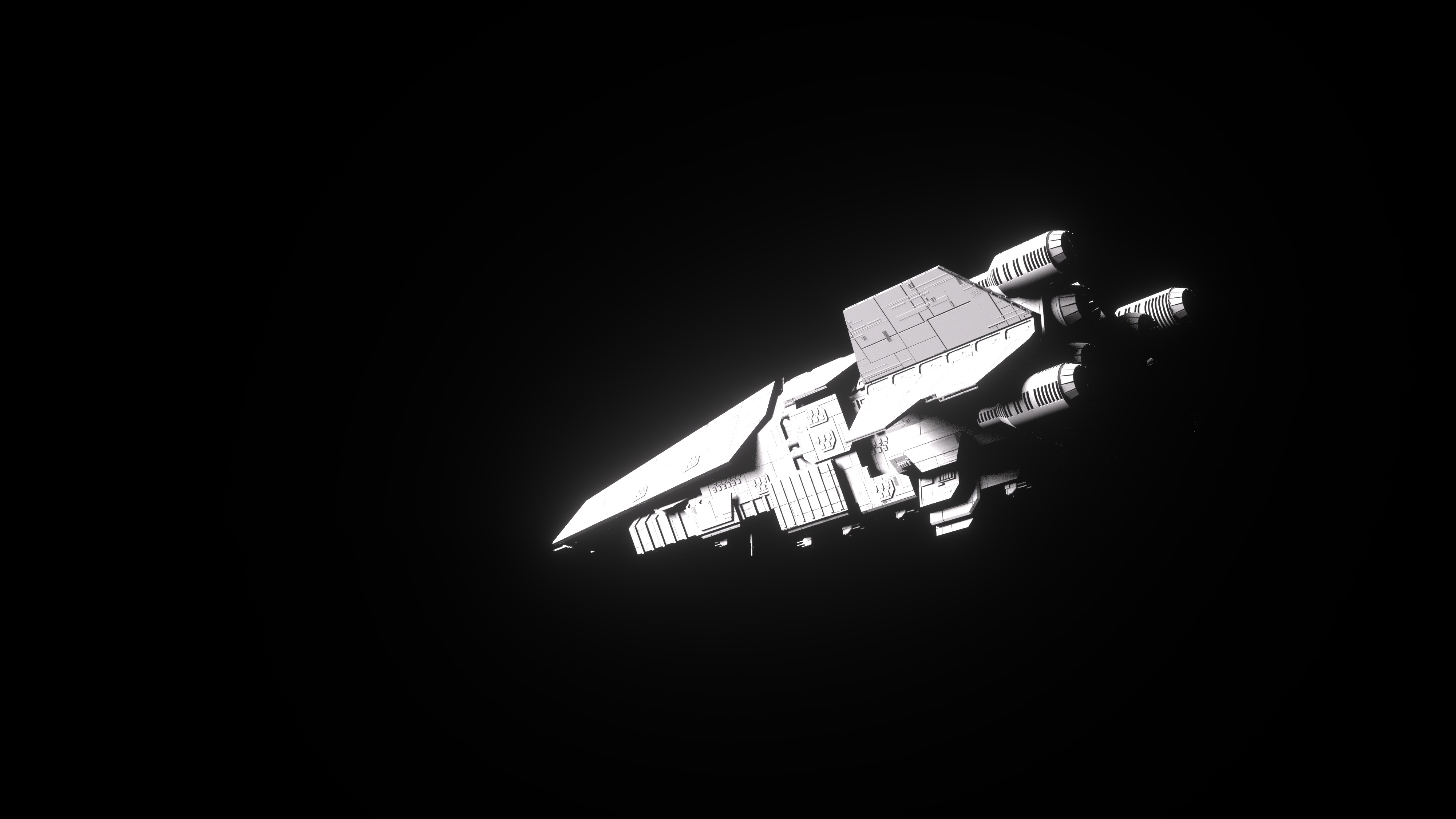 Halberd Class Light Destroyer 3D model_12