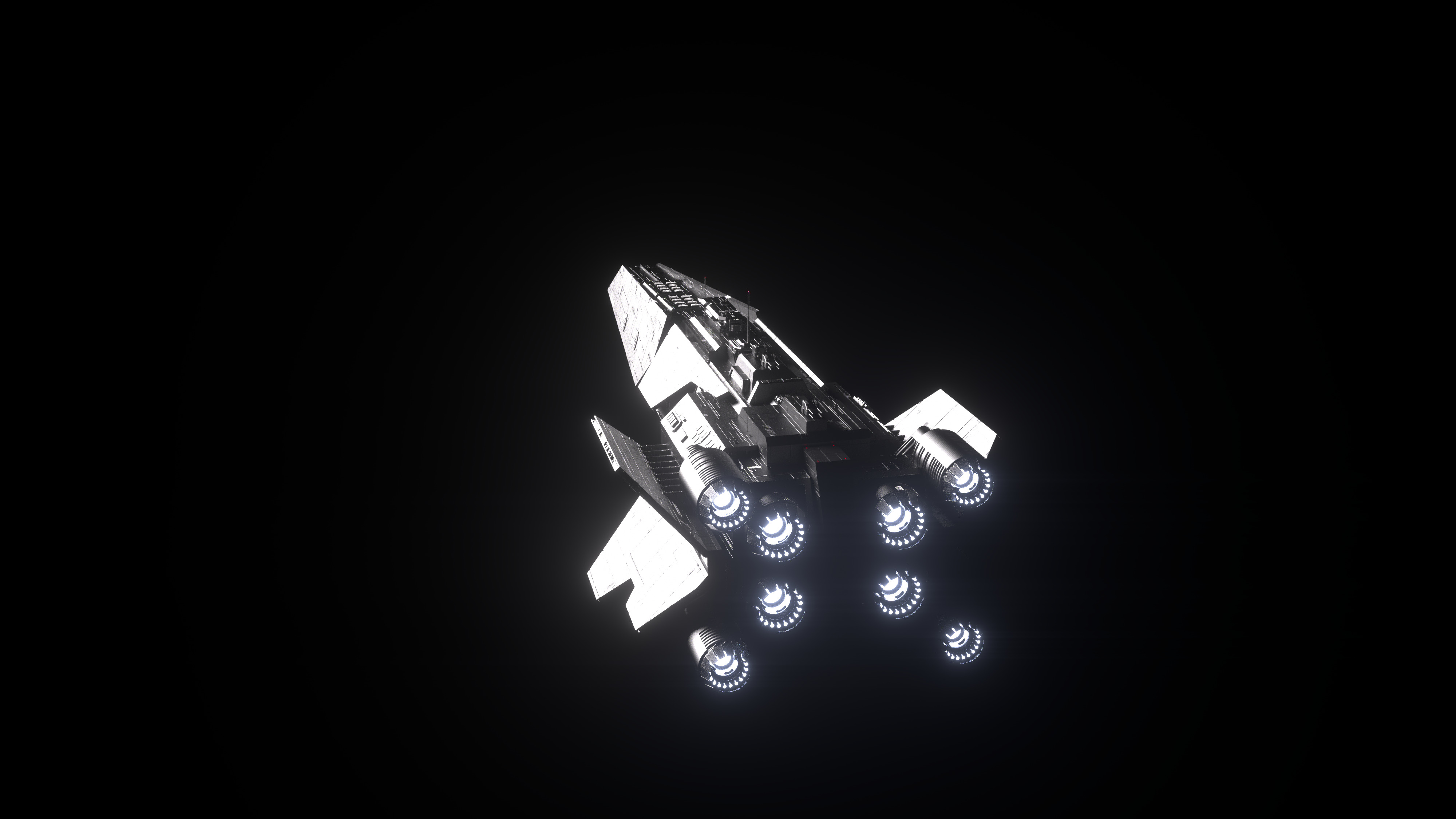 Halberd Class Light Destroyer 3D model_7