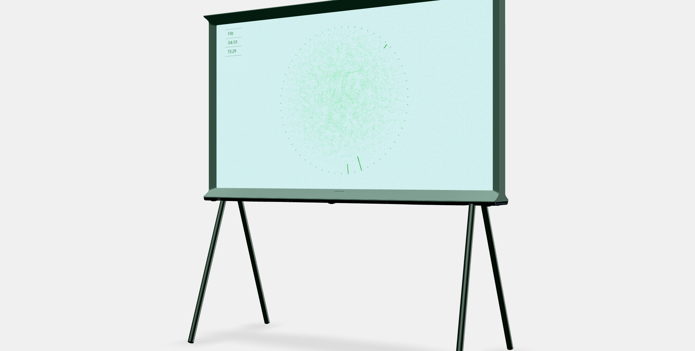 The Serif Ivy Green QLED 4K 2024 3D model_14