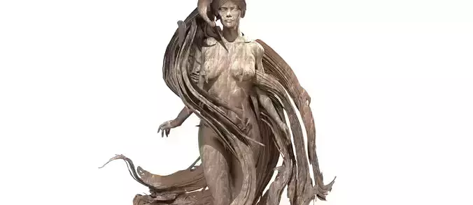 Athena wonderer statue 1