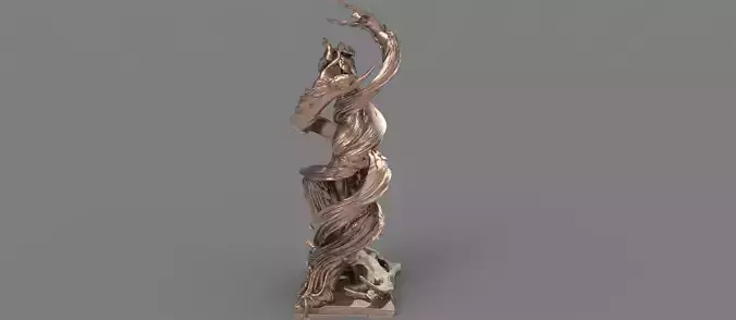 Siren Dance sculpture 1
