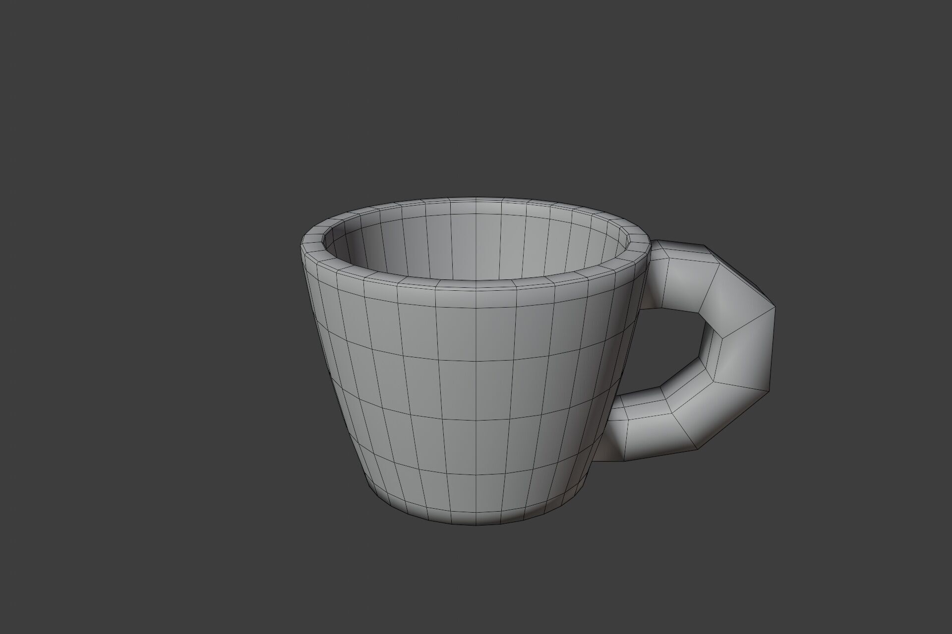 Simple Mug 3D model_9
