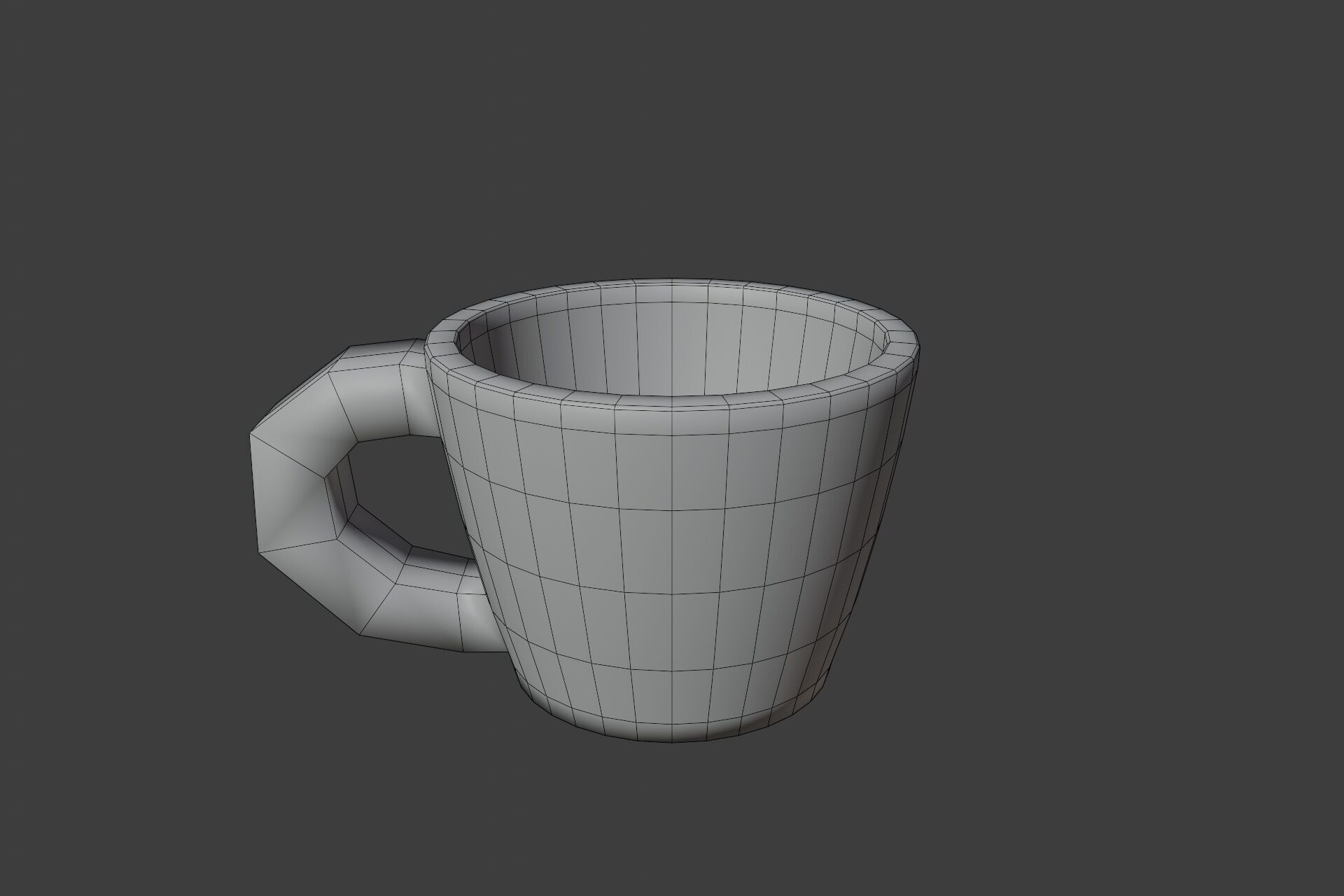 Simple Mug 3D model_8