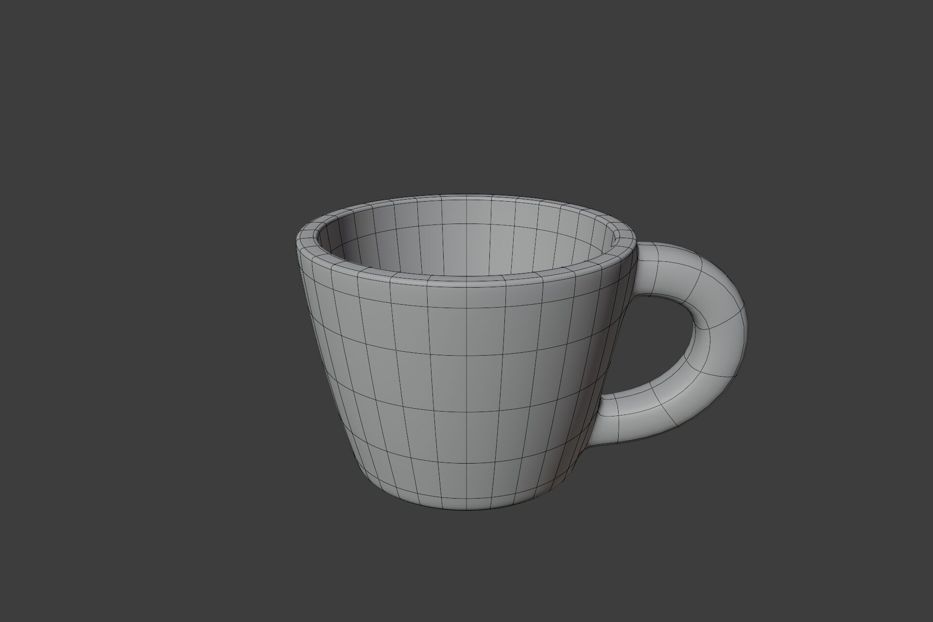 Simple Mug 3D model_7