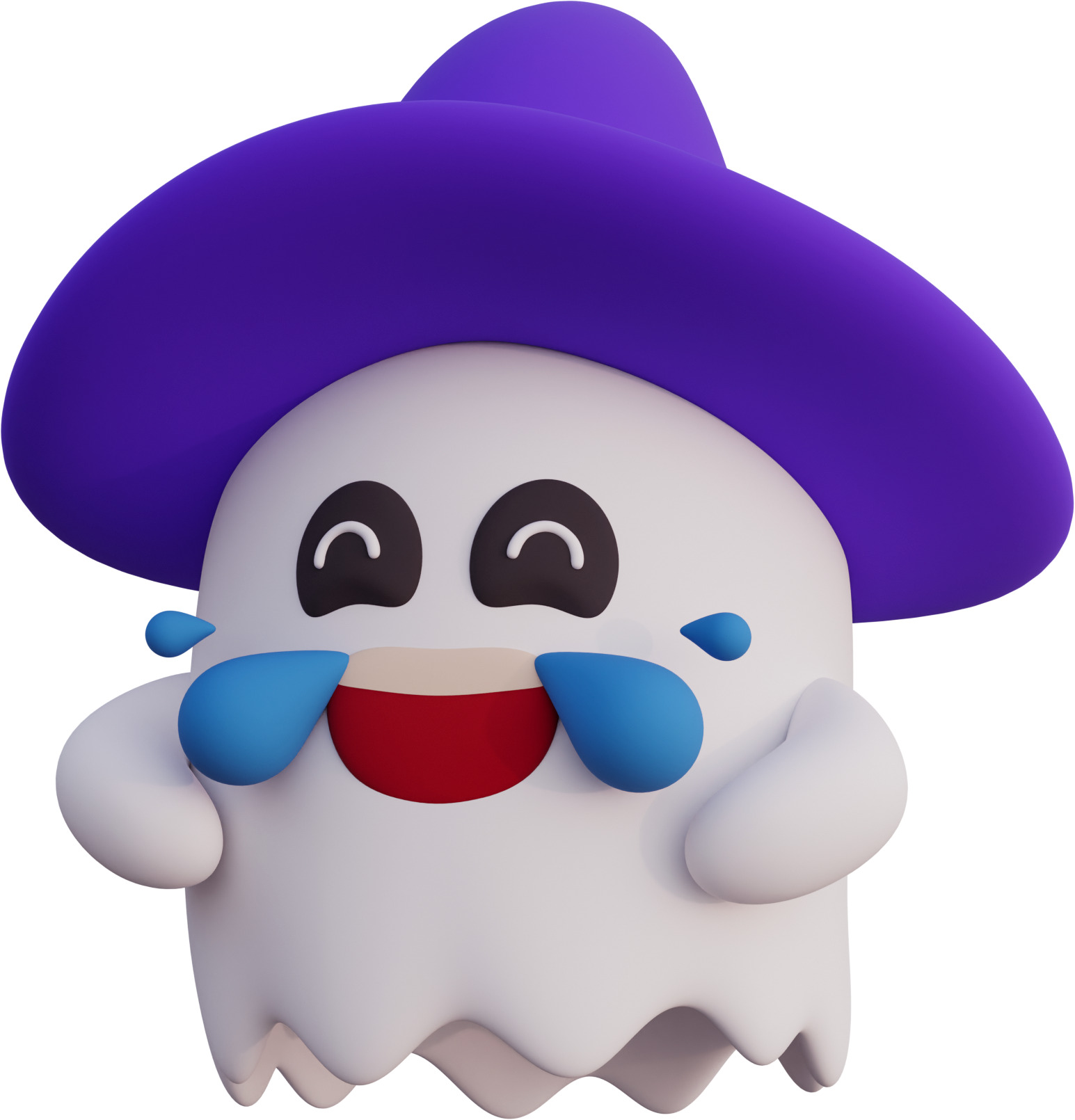 Ghost Witch Halloween Character Pack 3D model_4