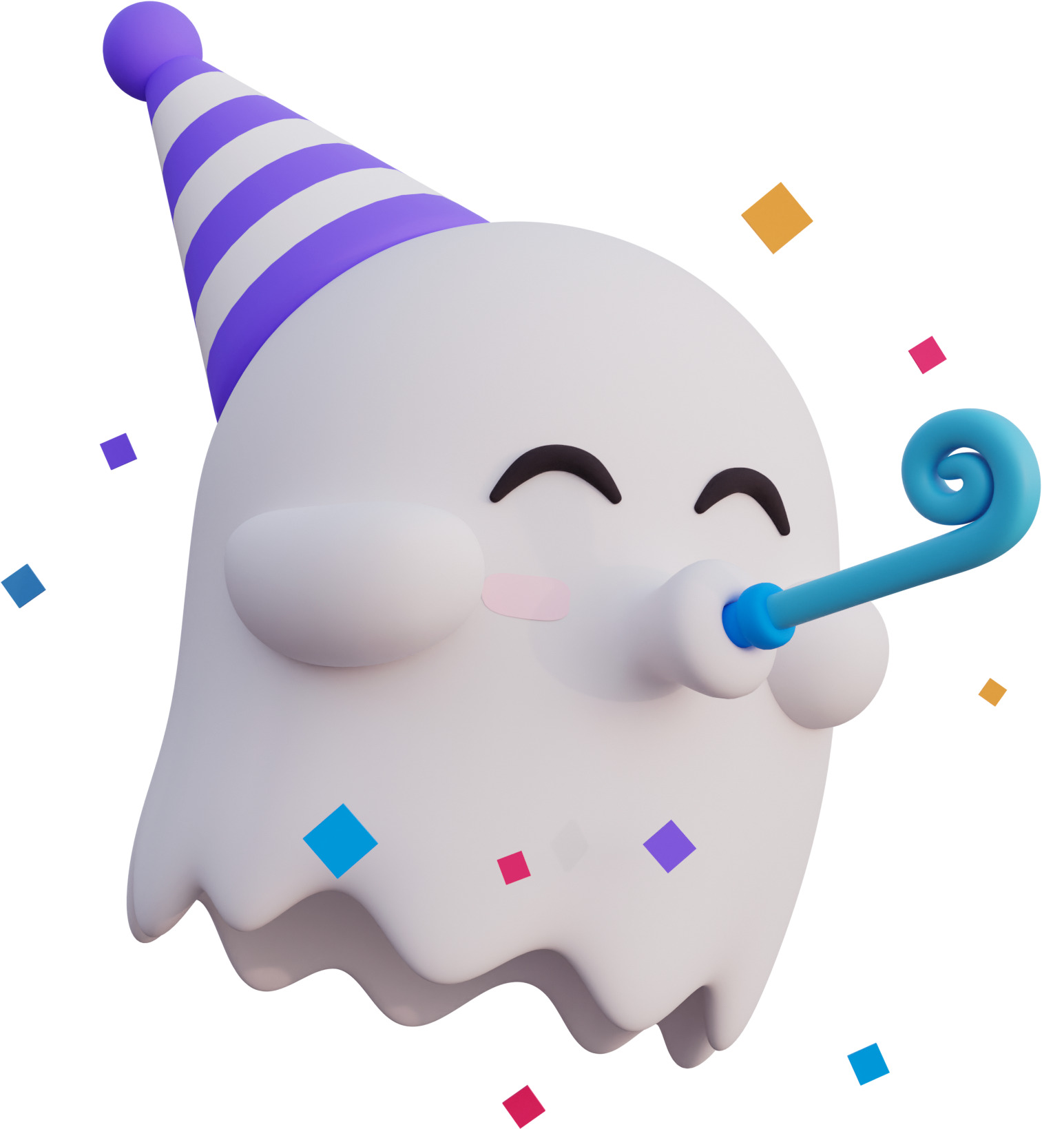 Ghost Witch Halloween Character Pack 3D model_11