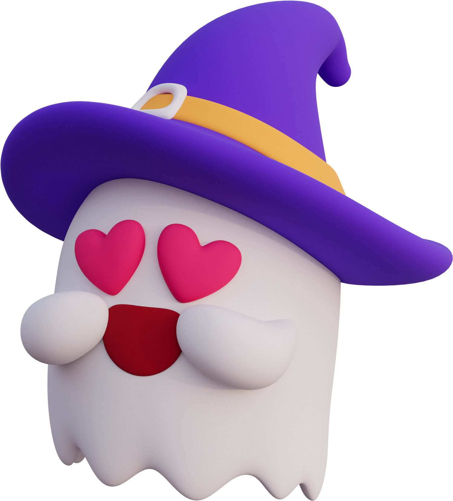 Ghost Witch Halloween Character Pack 3D model_5