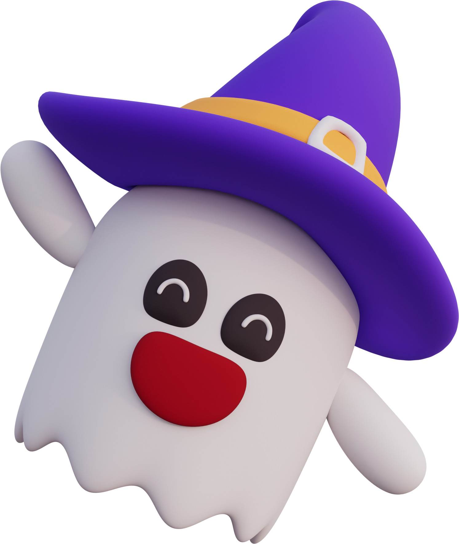 Ghost Witch Halloween Character Pack 3D model_7