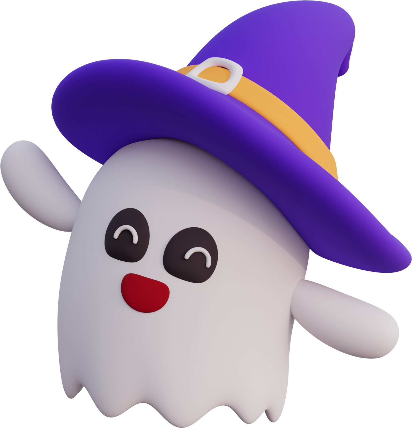 Ghost Witch Halloween Character Pack 3D model_15