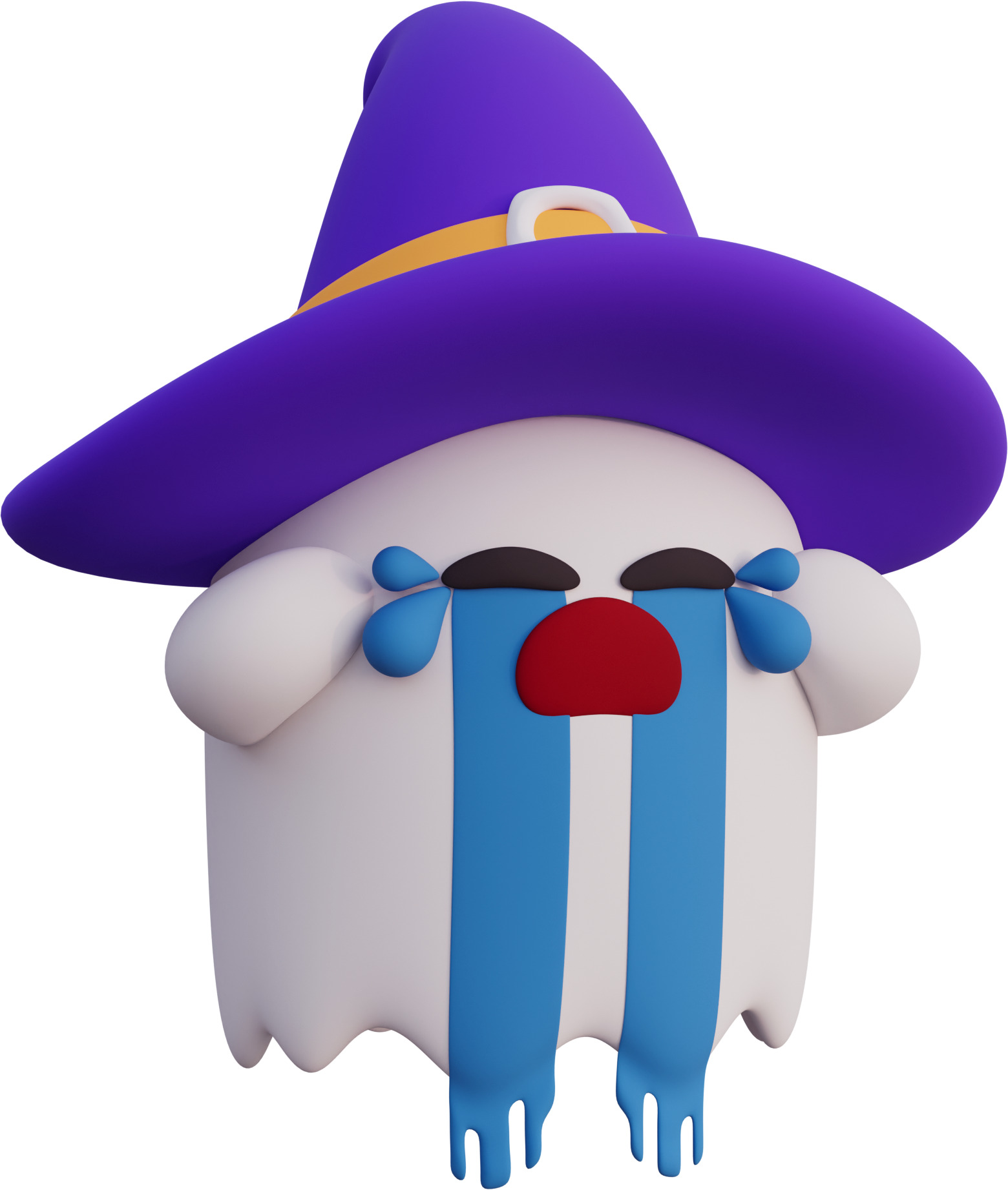 Ghost Witch Halloween Character Pack 3D model_10