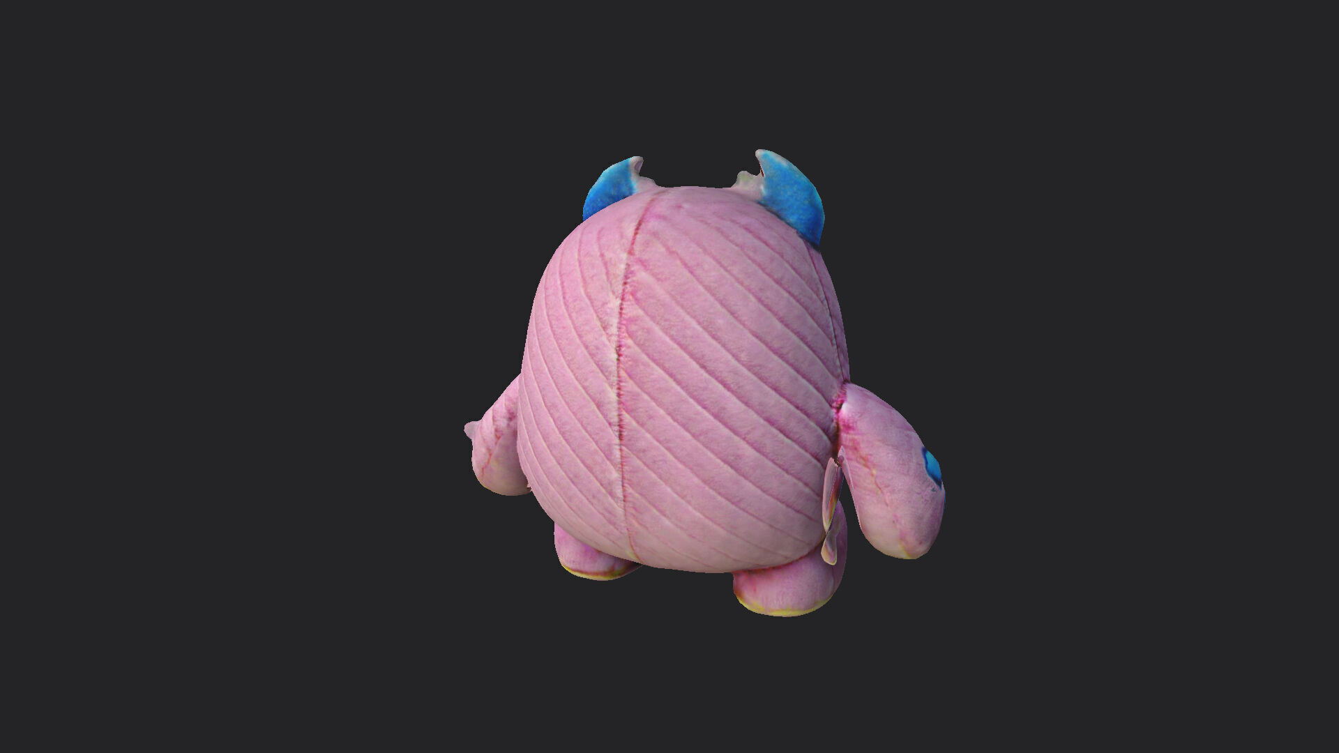 Plush toys 3D Model 001 Low-poly 3D model_6