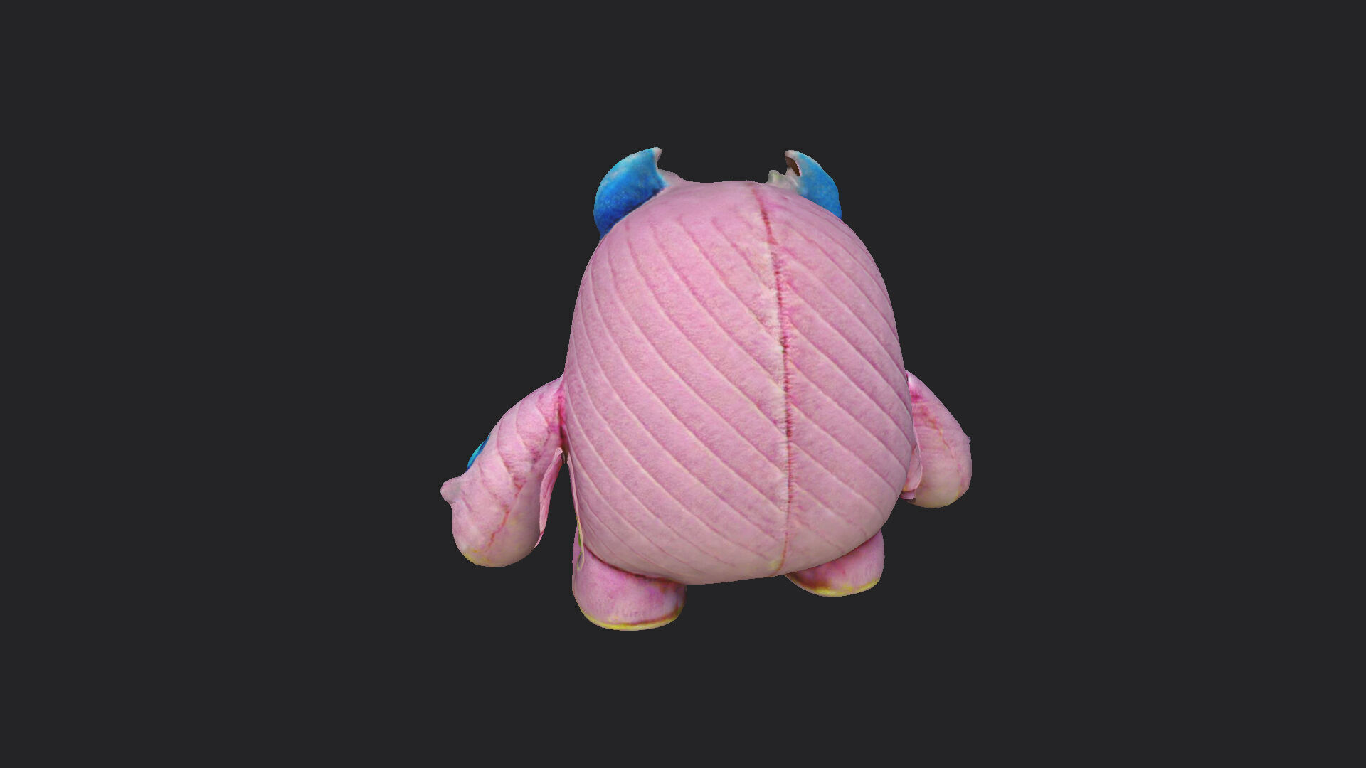 Plush toys 3D Model 001 Low-poly 3D model_5