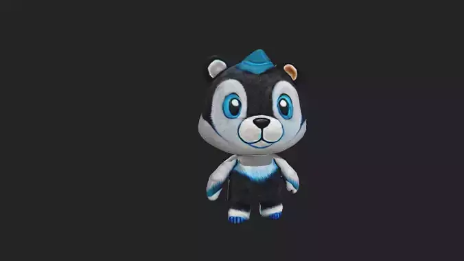 Plush toys 3D Model 002