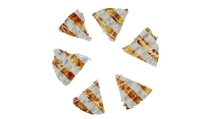 Anydrafts Pizza slices 08 Texture