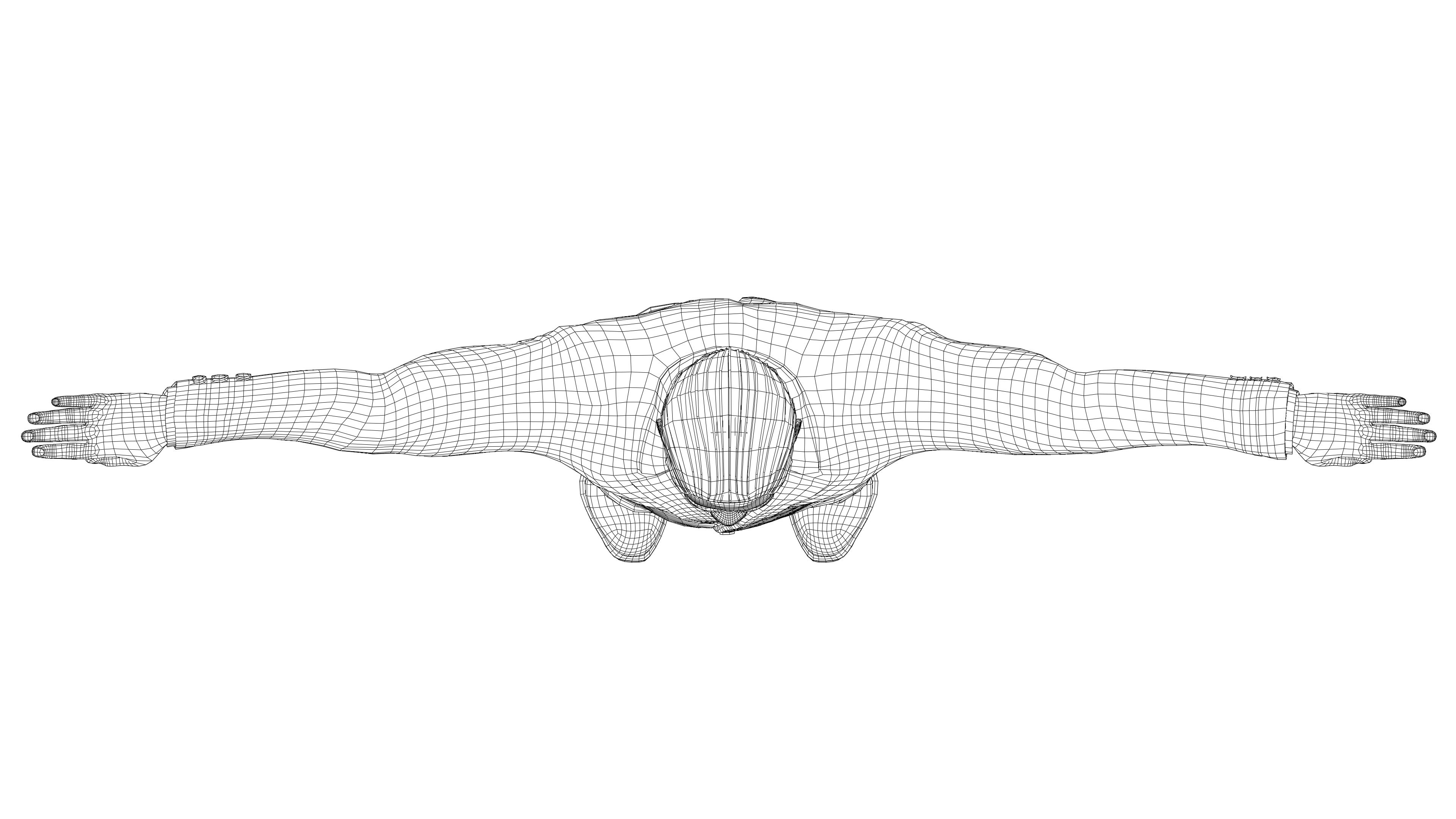 Realistic Jackie Chan with Tuxedo 3D model_17