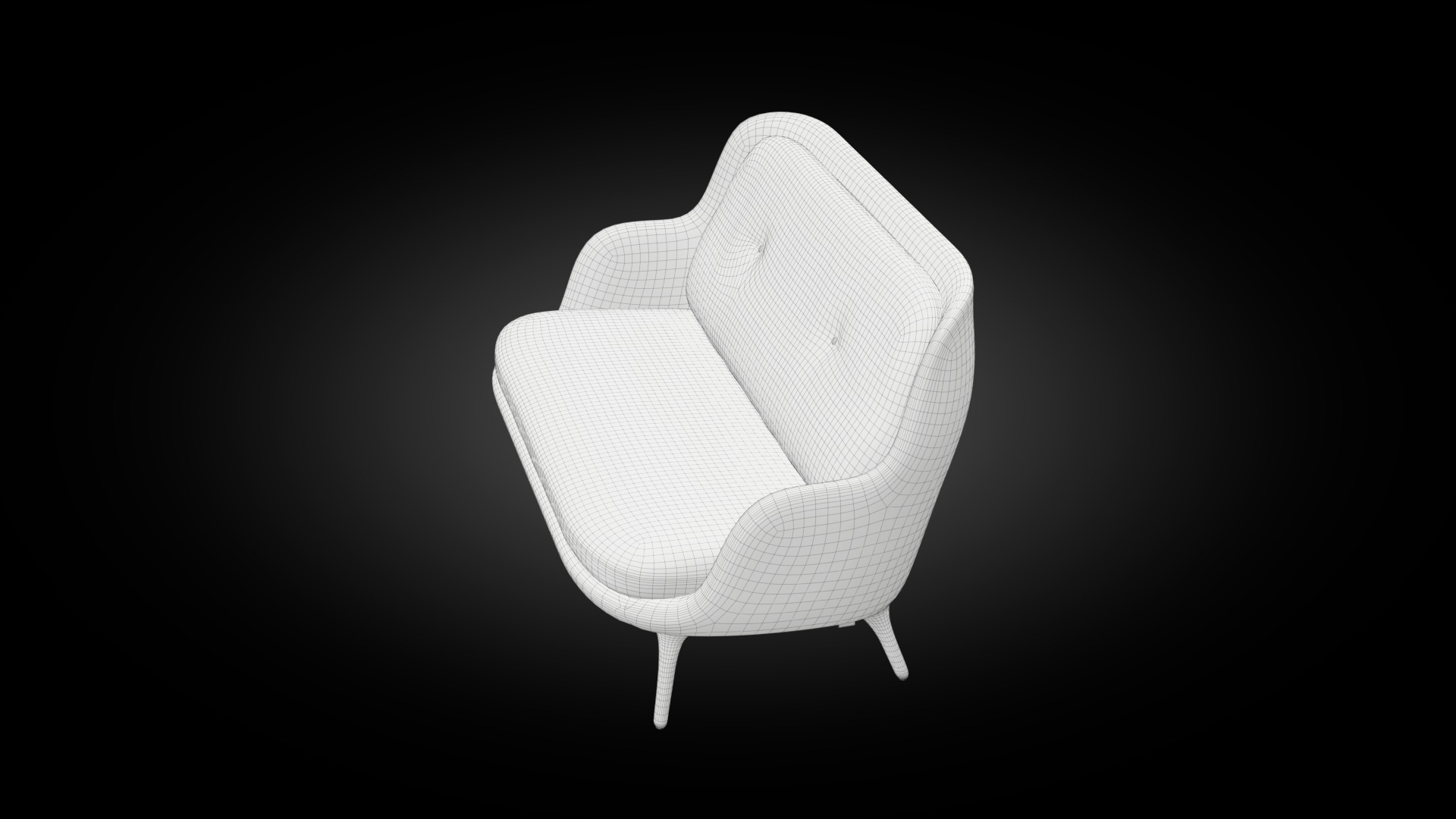 Fri Sofa 3D model_16