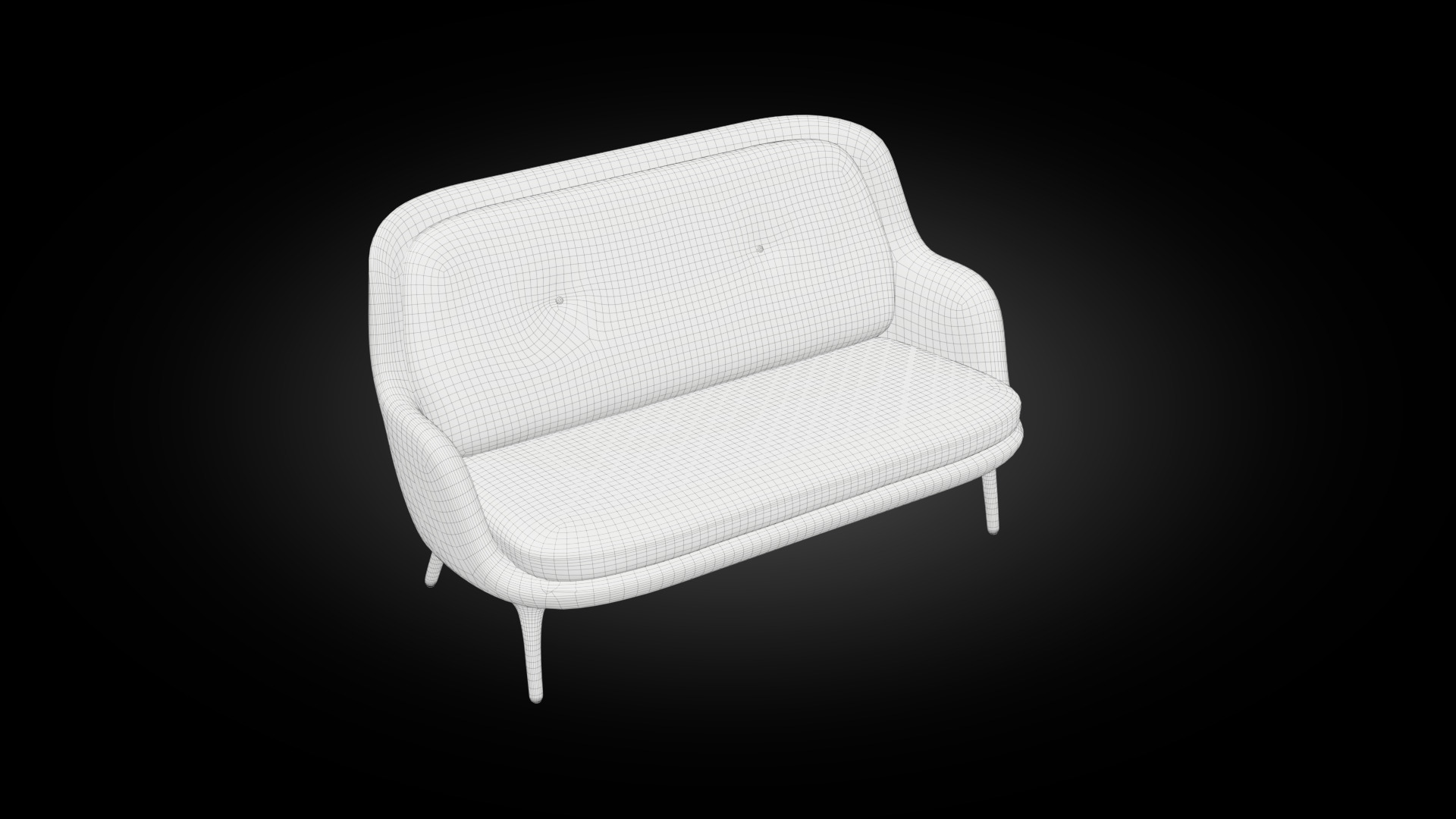 Fri Sofa 3D model_12