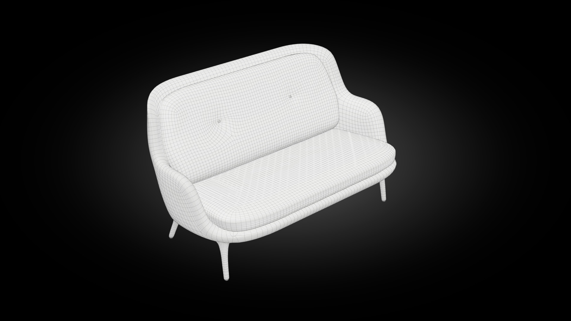 Fri Sofa 3D model_22