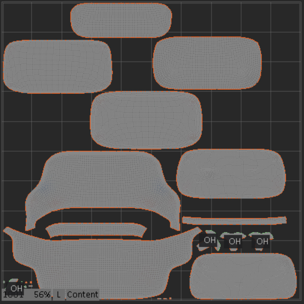 Fri Sofa 3D model_23