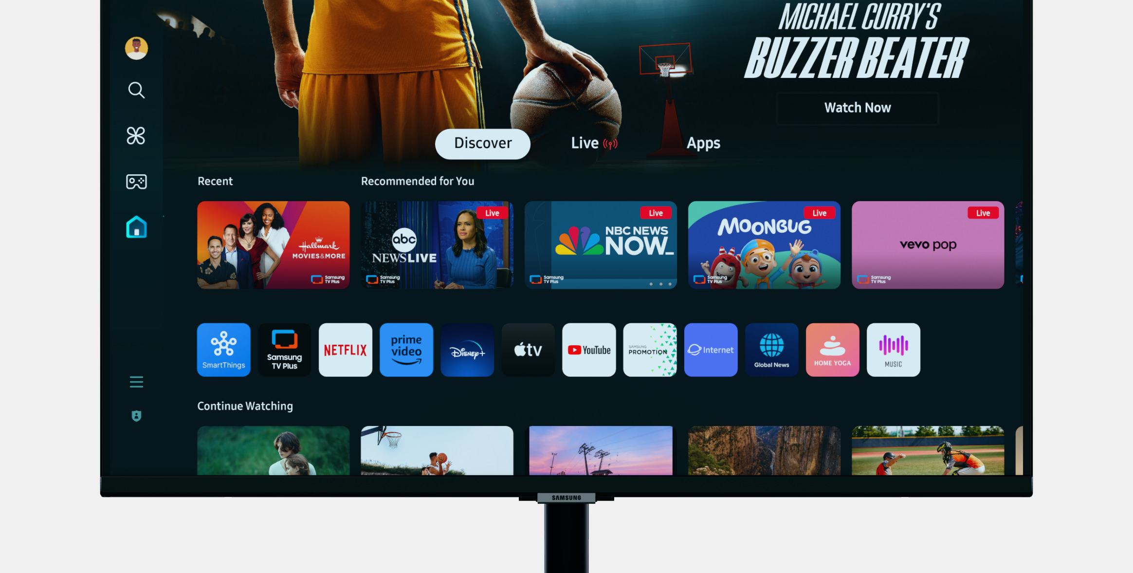 32 Inch Smart Monitor M7 M70D UHD 3D model_16