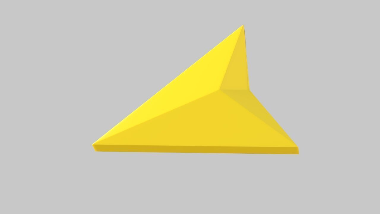 GPS Navigation Arrow  3D model_5