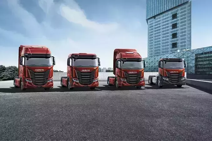 Iveco S-Way 2020 Available 2 Colours 3D model